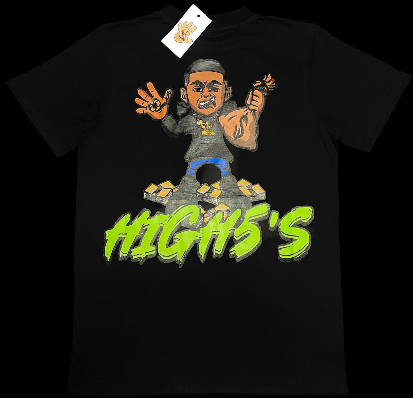 HIGH5'S SHORT SLEEVE (BLACK)